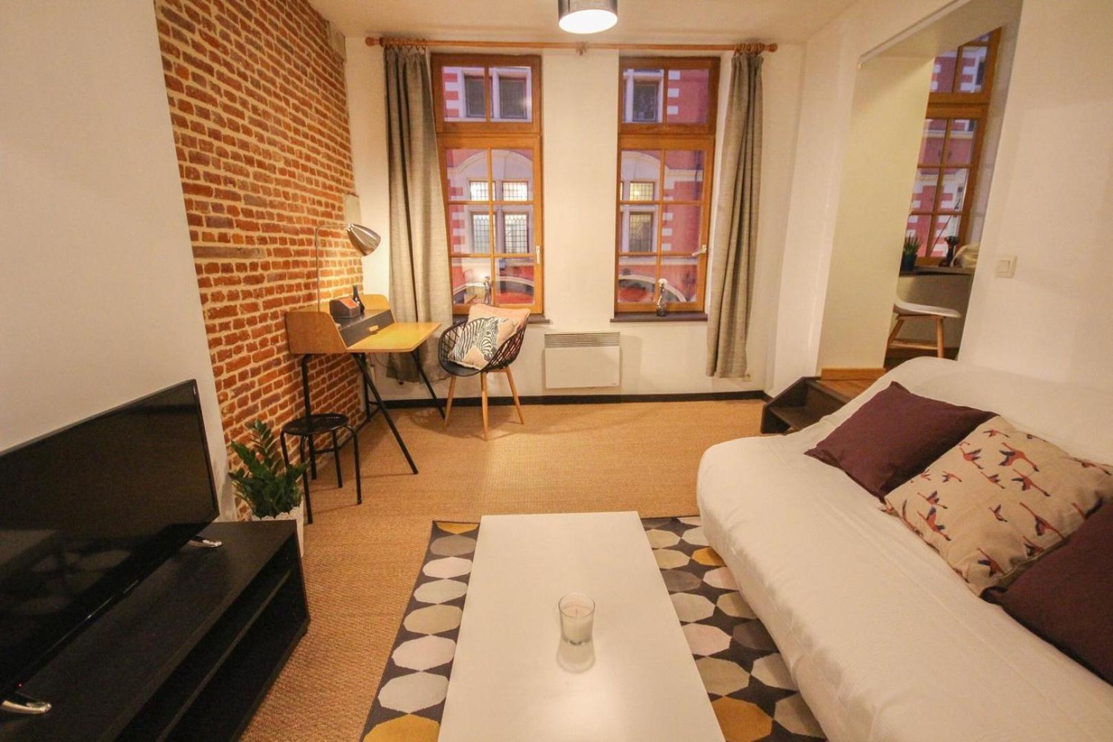 Apartment In A Typical Lille Street Exteriér fotografie